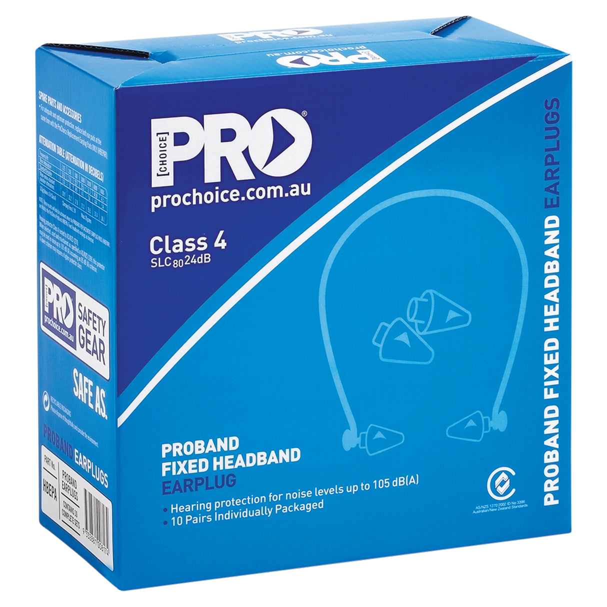 Proband Fixed Headband Earplugs Class 4 -24DB