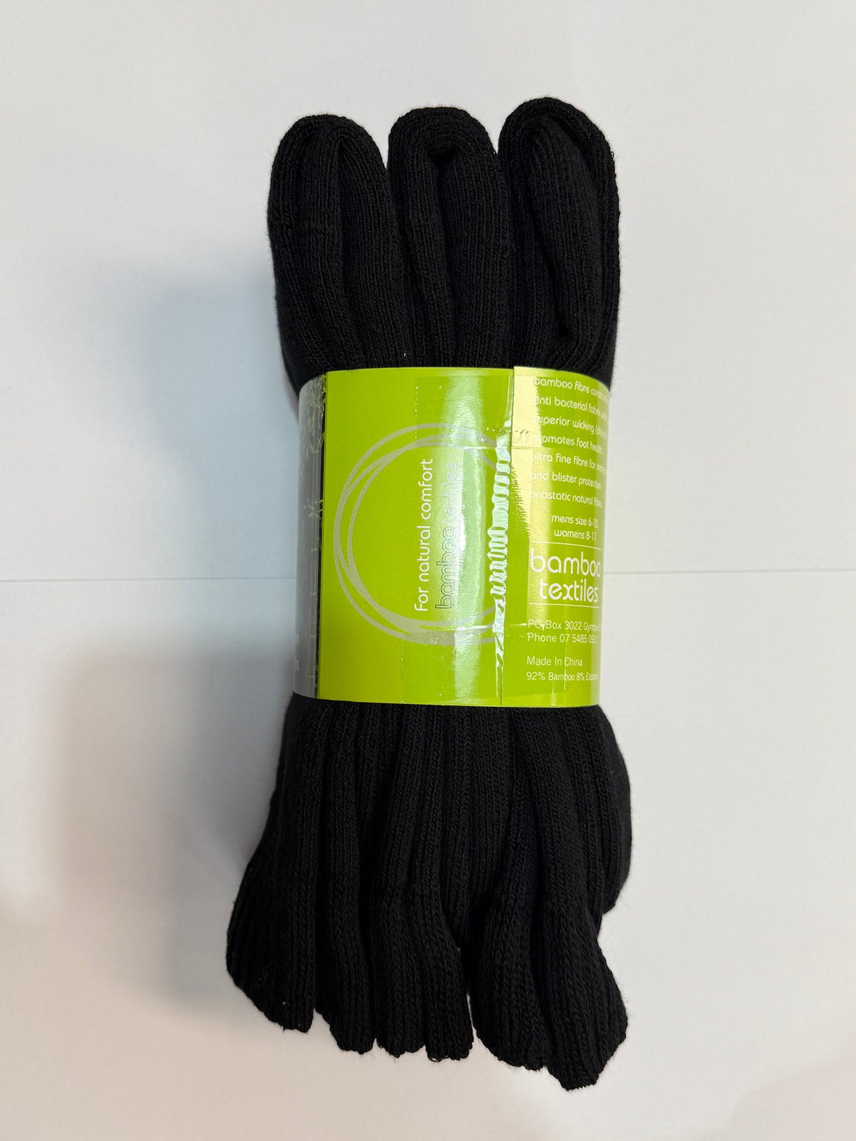 Bamboo Textiles 3 Yarn Work Socks - 3 Packs