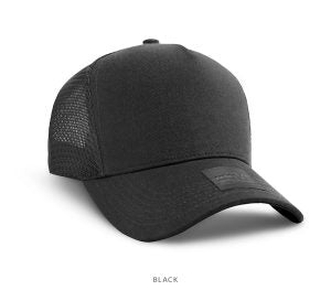 Solid Coloured Cotton/Mesh Cap