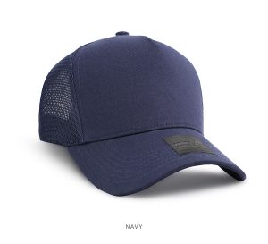 Solid Coloured Cotton/Mesh Cap
