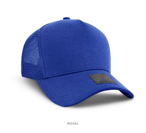 Solid Coloured Cotton/Mesh Cap