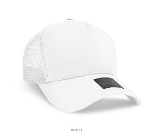 Solid Coloured Cotton/Mesh Cap