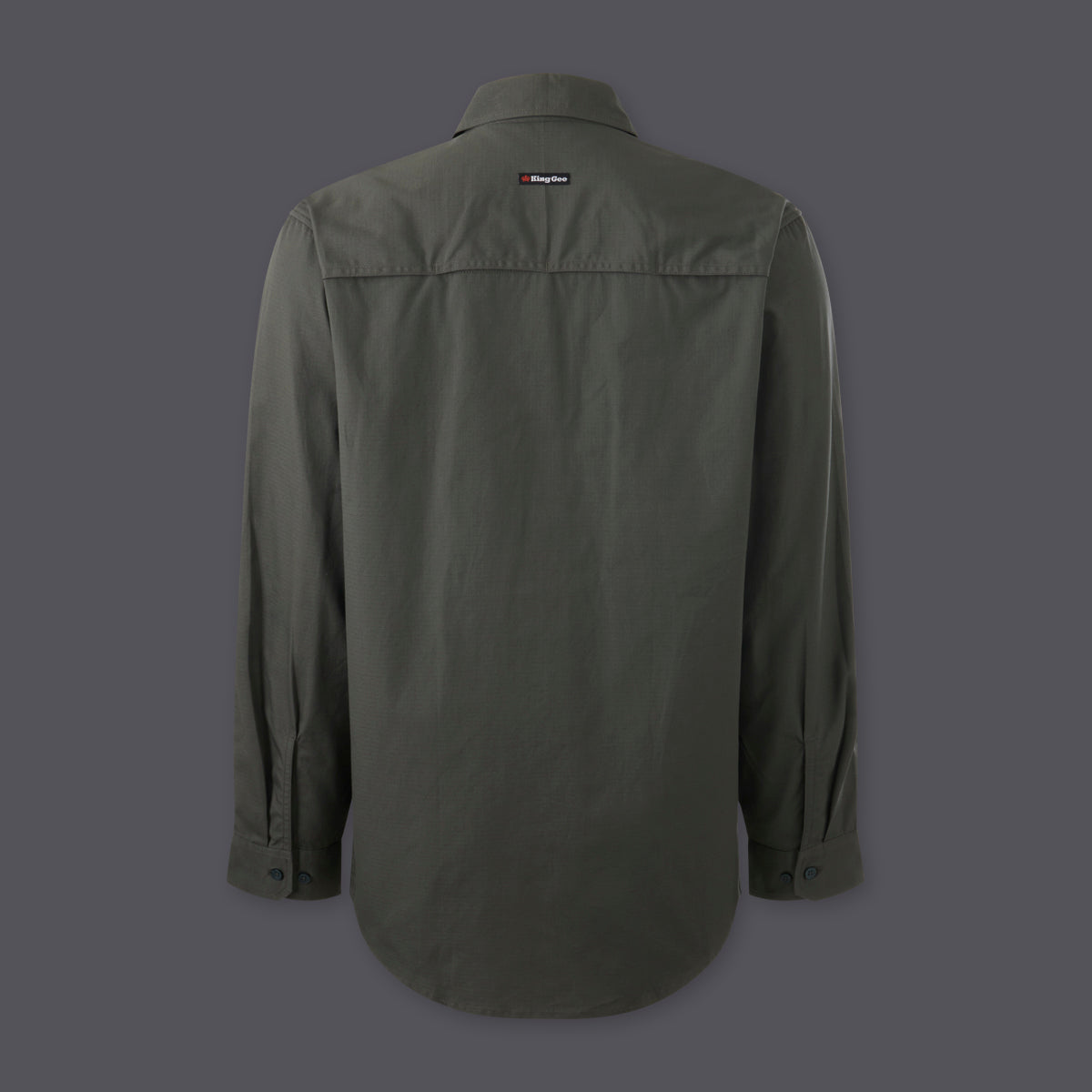 KingGee Mens Workcool Vented Shirt Long Sleeve