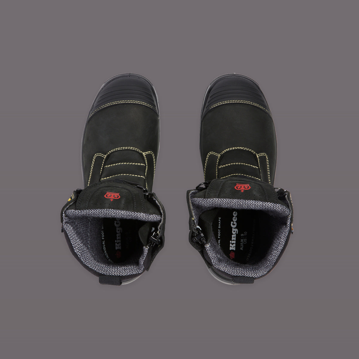 KingGee Bennu 9" (200mm) Side Zip Rigger Boots