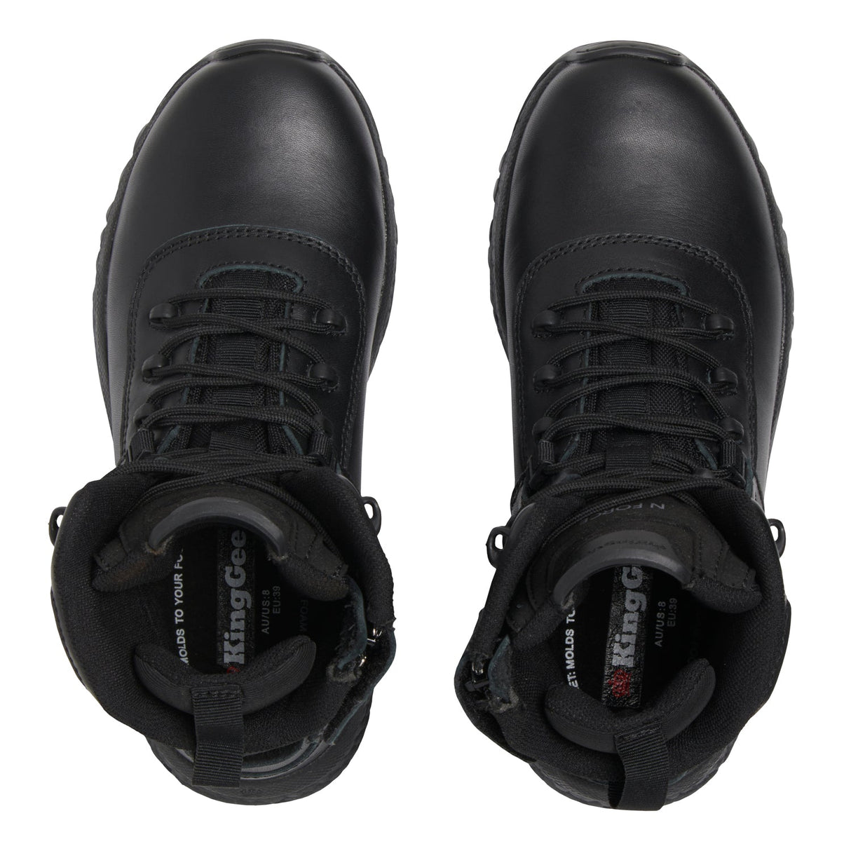 KingGee N Force Hybrid 8 Inch Womens Black Non Safety