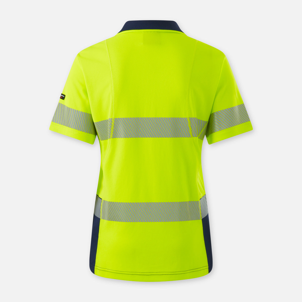 KingGee Womens Workcool Hyperfreeze Spliced Short Sleeve Polo With Segmented Tape