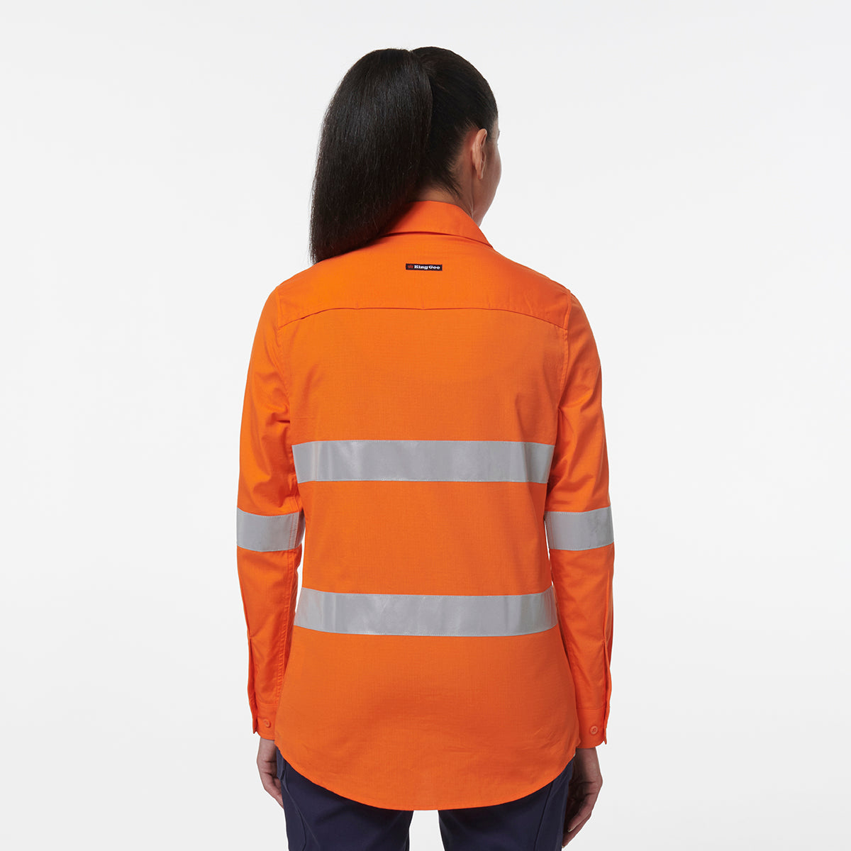 KingGee Womens Workcool Vented Reflective Shirt