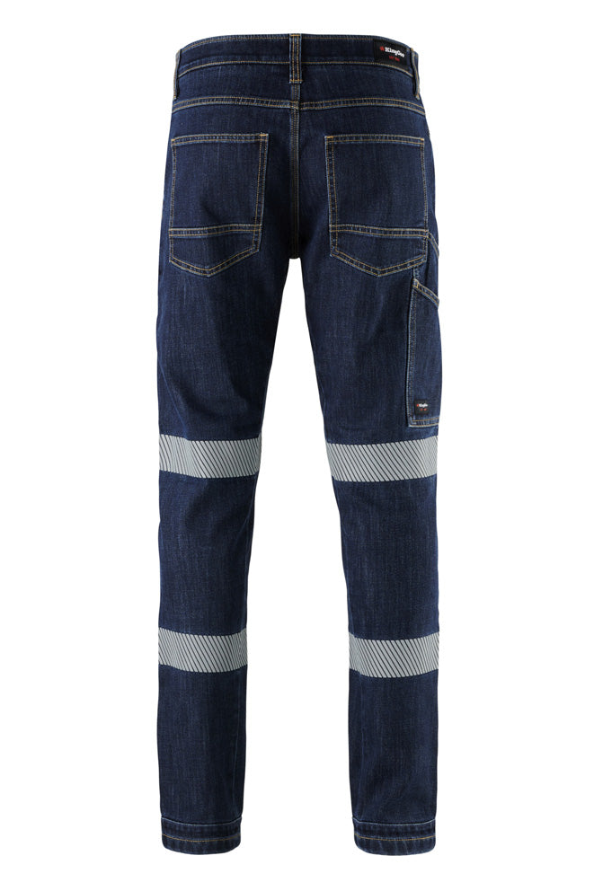 KingGee Mens Urban Coolmax Bio Motion Reflective Jeans