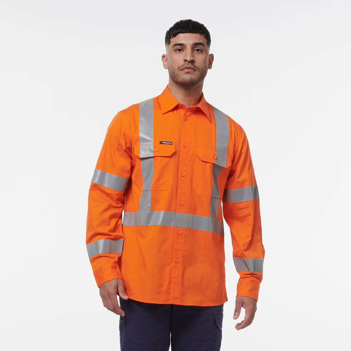 KingGee Workcool Vented NSW Rail Shirt