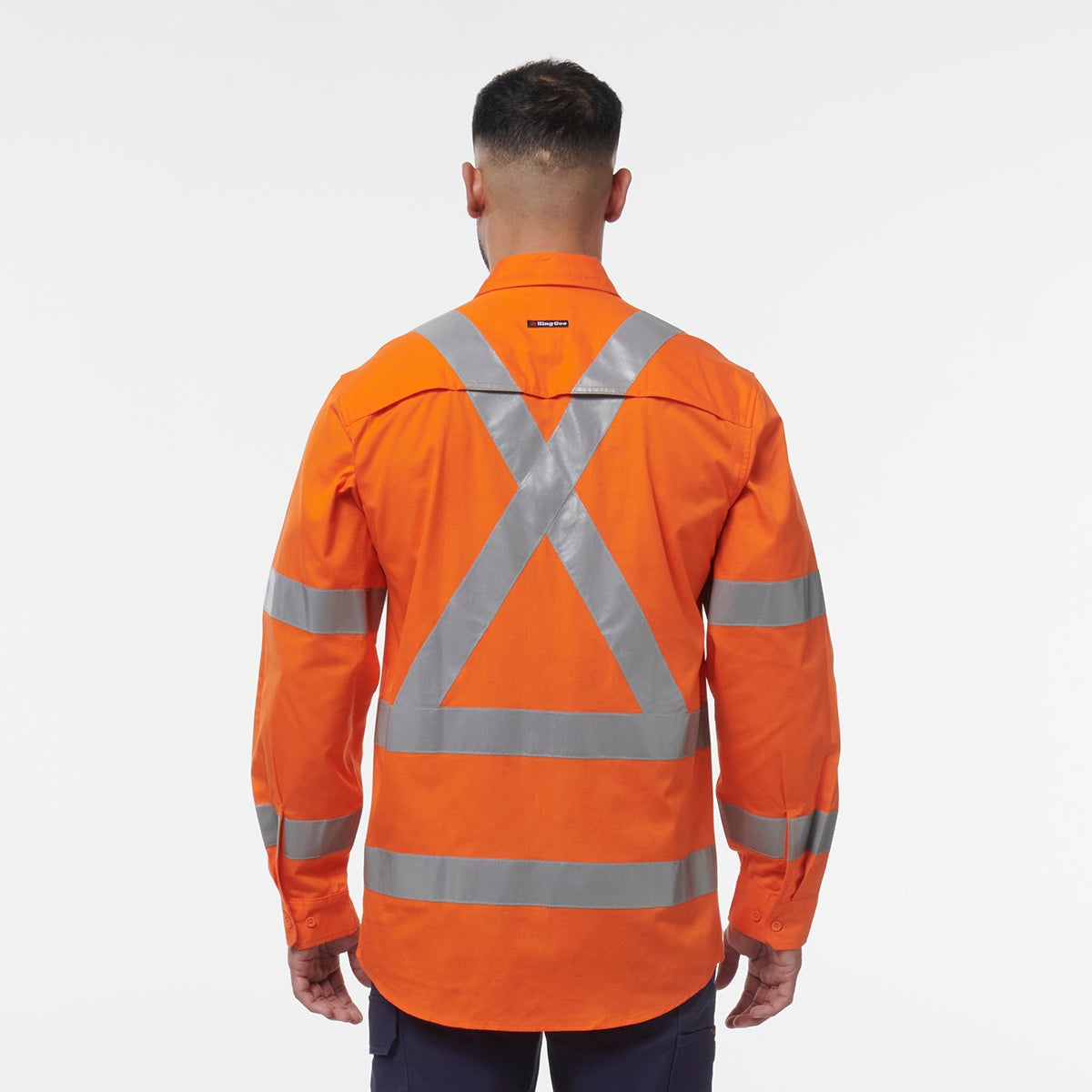KingGee Workcool Vented NSW Rail Shirt