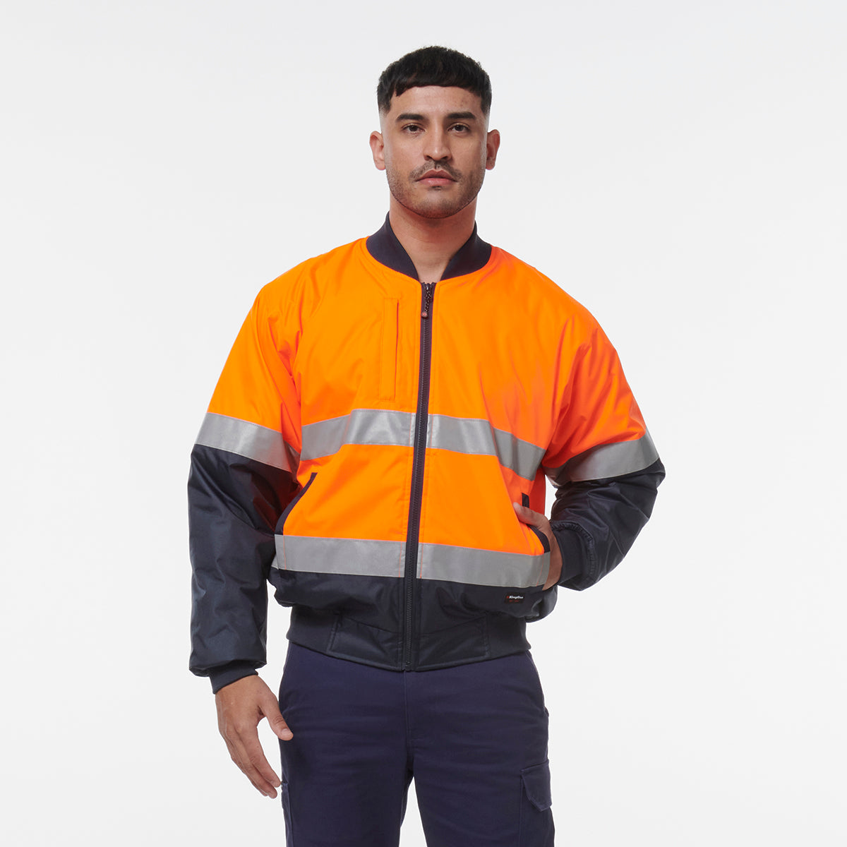KingGee Reflective Bomber Jacket