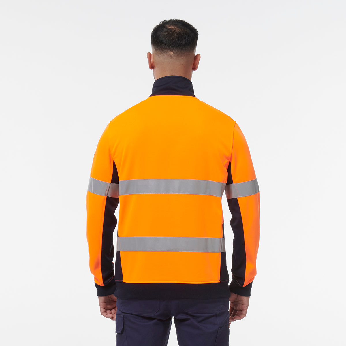 KingGee Reflective 1/4 Zip Fleece