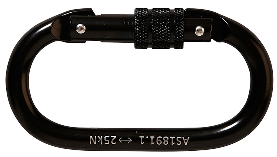 Karabiner - Screw Gate Steel Alloy 18Mm