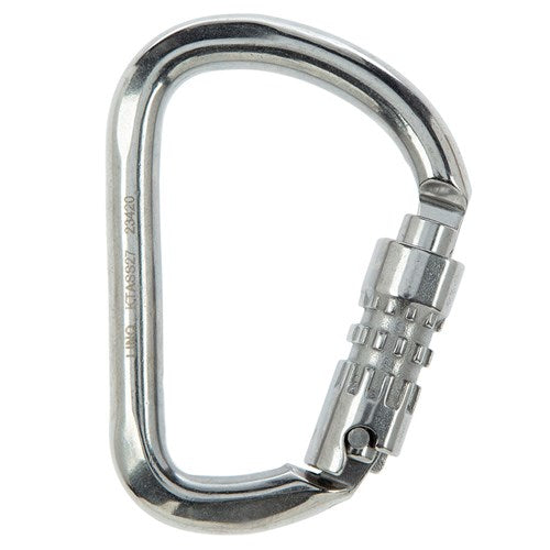 Karabiner - Triple Action Stainless Steel 27Mm