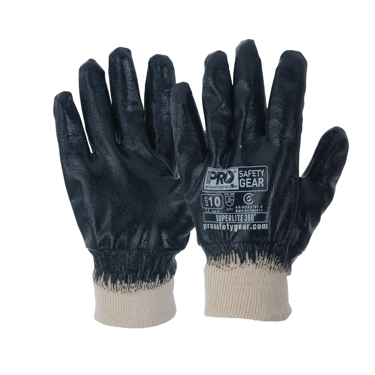 Super-Lite Blue Fully Dipped Gloves (12 Pair)