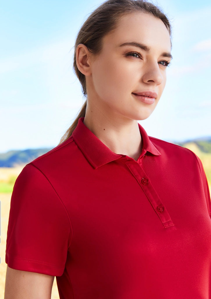 Womens Action Short Sleeve Polo