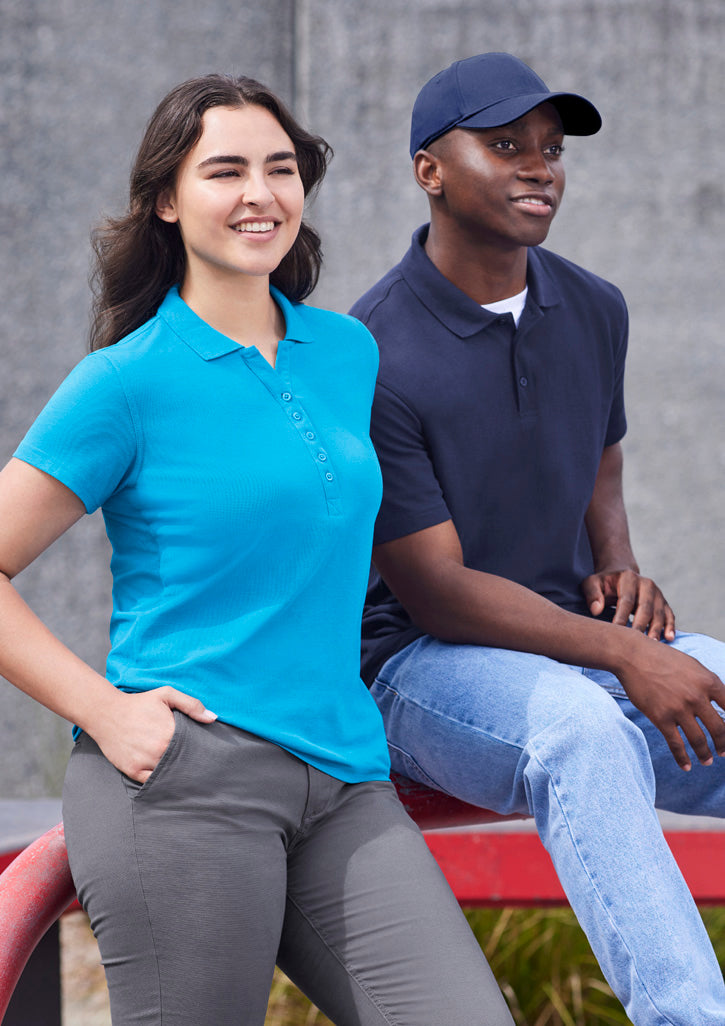 Womens Crew Short Sleeve Polo