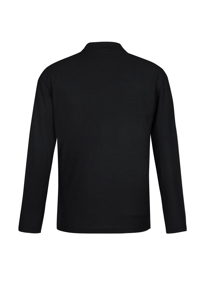Mens Crew Long Sleeve Polo