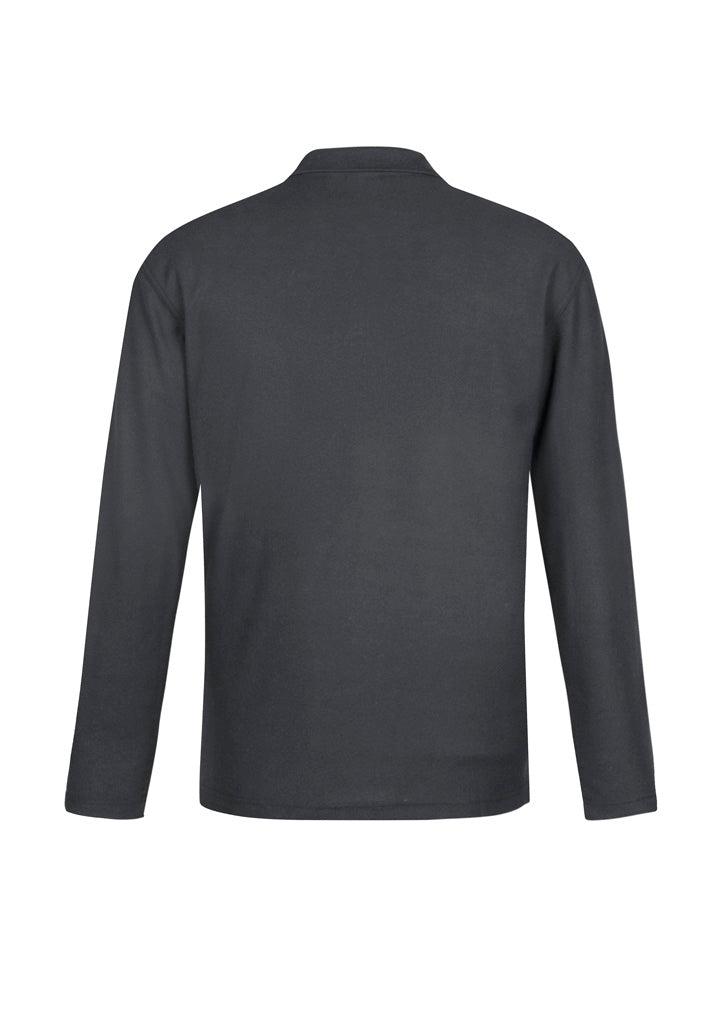 Mens Crew Long Sleeve Polo