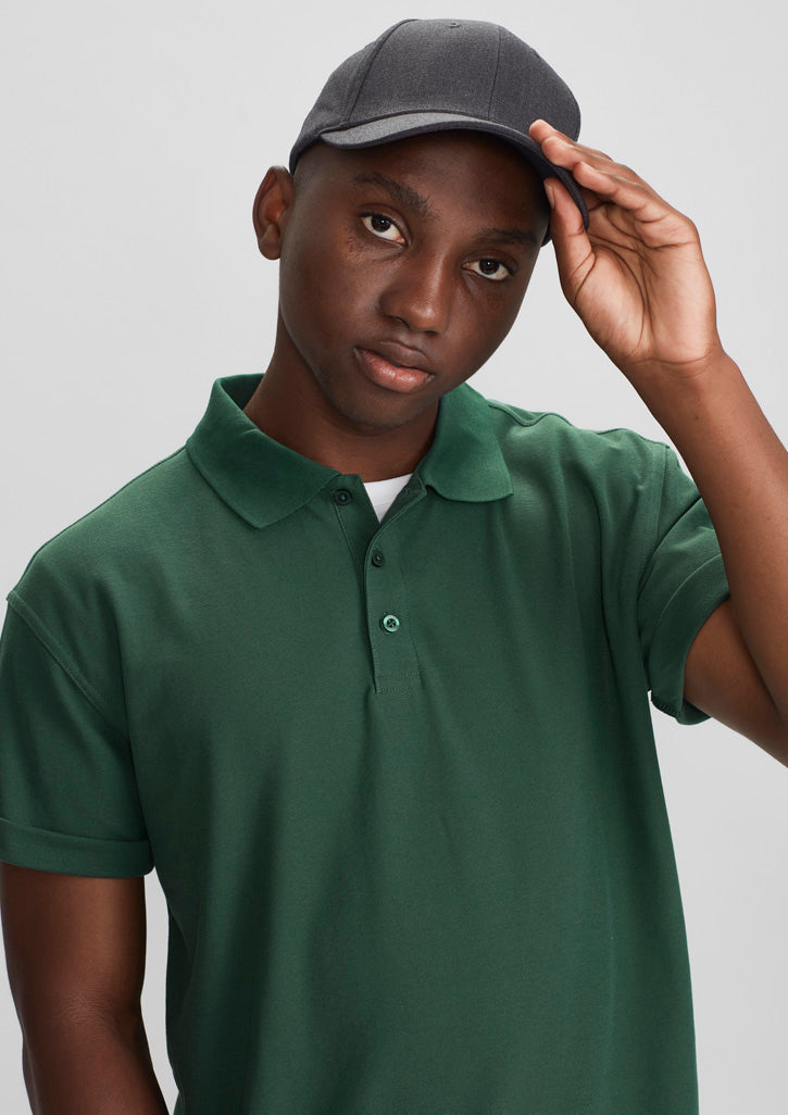 Mens Crew Short Sleeve Polo