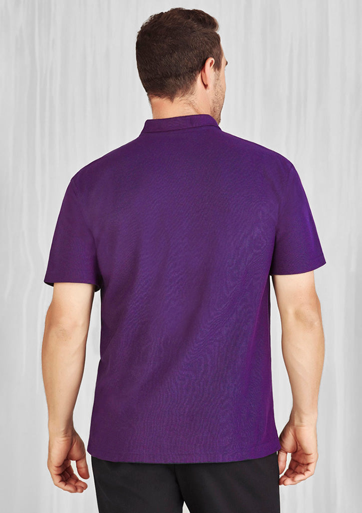 Mens Crew Short Sleeve Polo