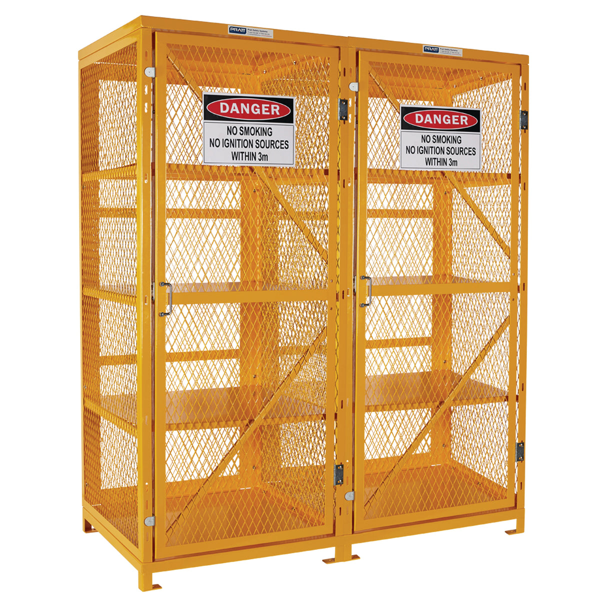 Aerosol Storage Cage. 4 Storage Levels Up To 800 Cans. (Comes Flat Packed - Assembly Required)