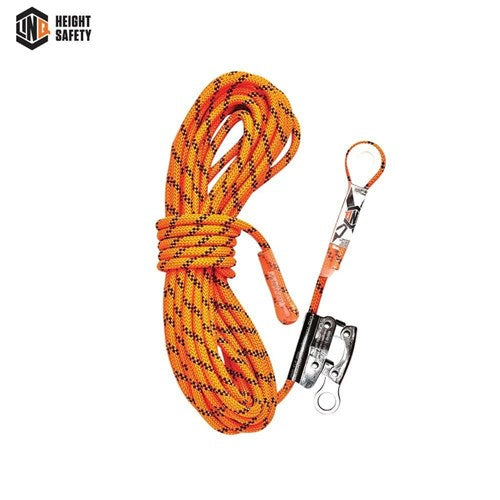 Kernmantle Rope With Thimble Eye & Rope Grab 60M
