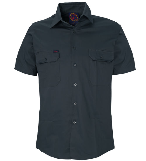 Open Front S/S Shirt