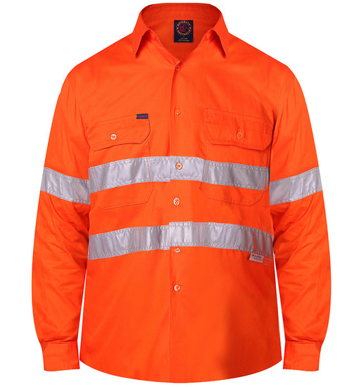 Open Front L/S 50mm Reflective Tape