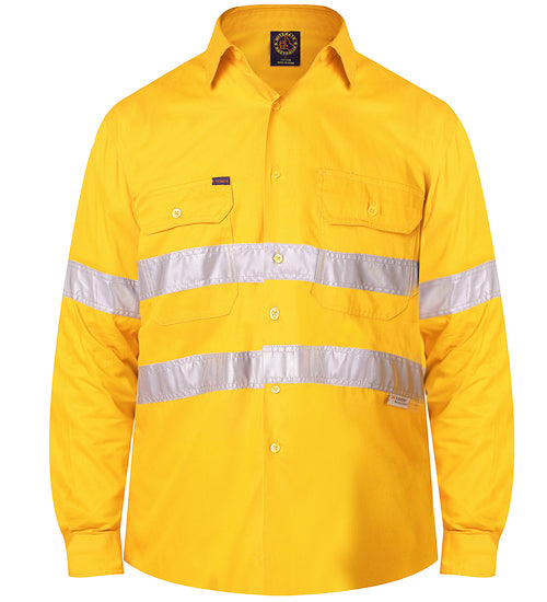 Open Front L/S 50mm Reflective Tape