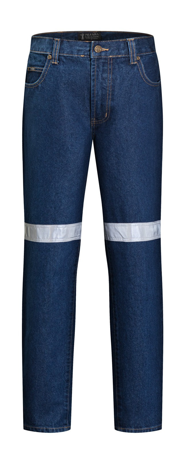 Men's Cotton Denim Jean 50mm Reflective Tape