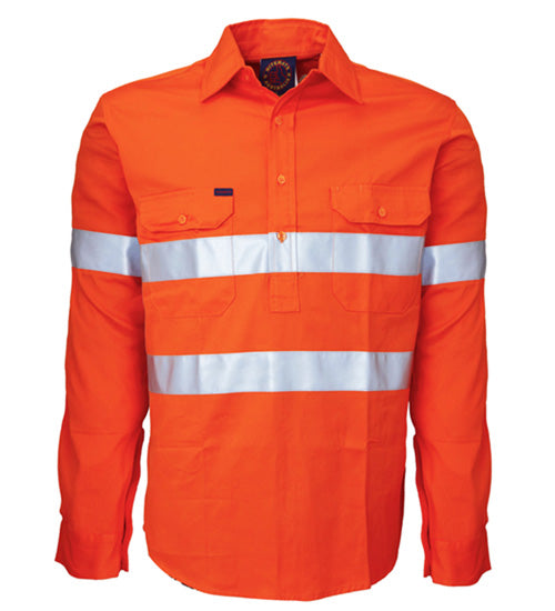 Vented Closed Front L/W 50mm Reflective Tape