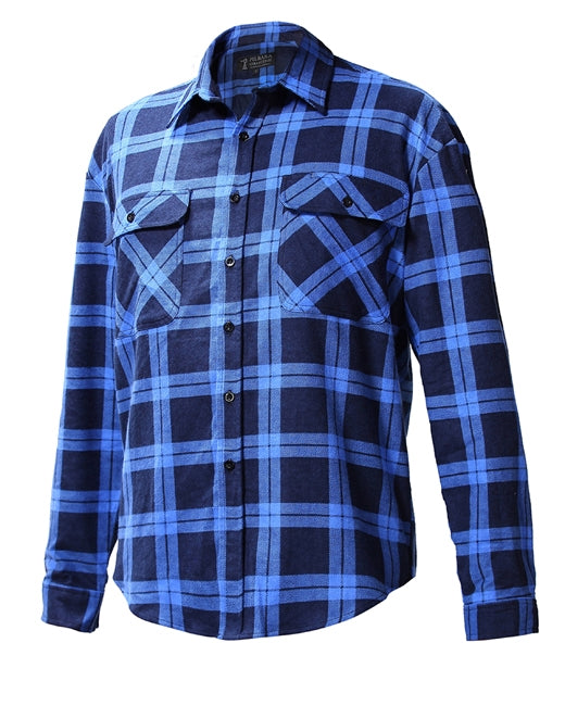 Open Front Flannelette Shirt