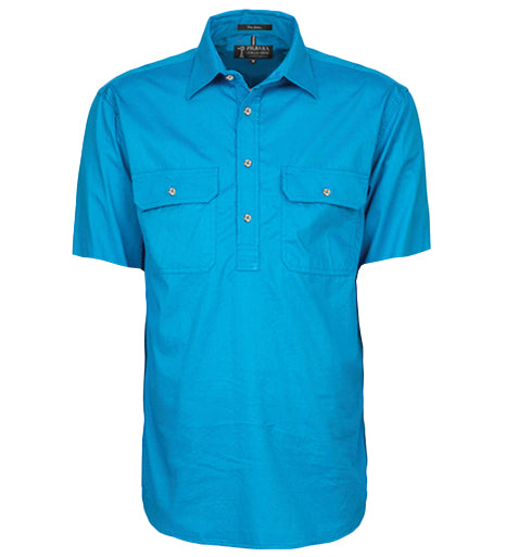 Men's Pilbara Closed Front S/S Shirt