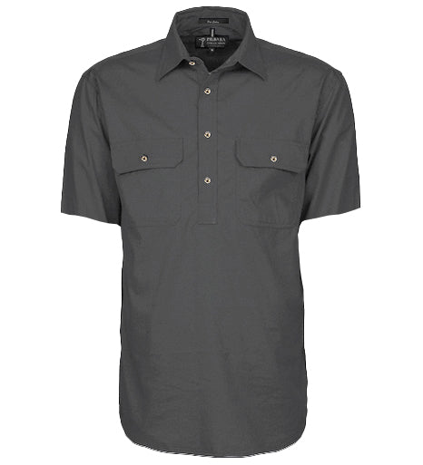 Men's Pilbara Closed Front S/S Shirt