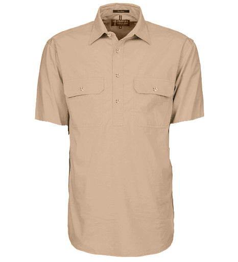 Men's Pilbara Closed Front S/S Shirt
