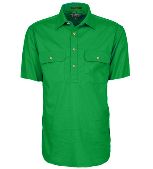 Men's Pilbara Closed Front S/S Shirt