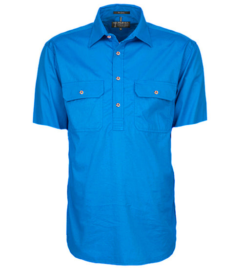 Men's Pilbara Closed Front S/S Shirt