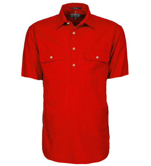 Men's Pilbara Closed Front S/S Shirt