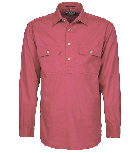 Men's Pilbara Closed Front L/S Shirt