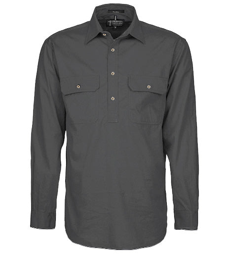 Men's Pilbara Closed Front L/S Shirt