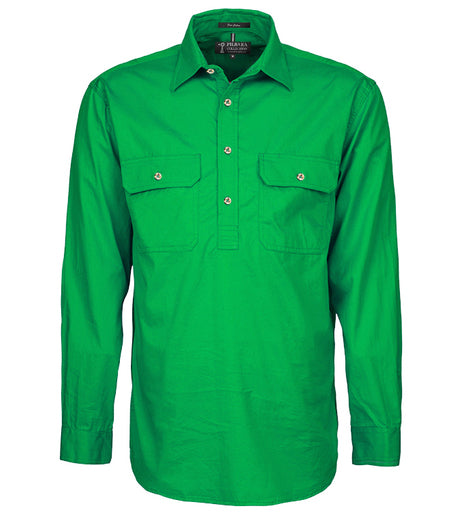 Men's Pilbara Closed Front L/S Shirt
