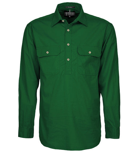 Men's Pilbara Closed Front L/S Shirt