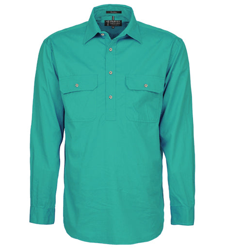 Men's Pilbara Closed Front L/S Shirt