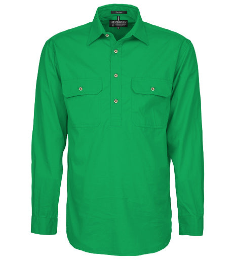 Men's Pilbara Closed Front L/S Shirt