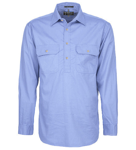 Men's Pilbara Closed Front L/S Shirt