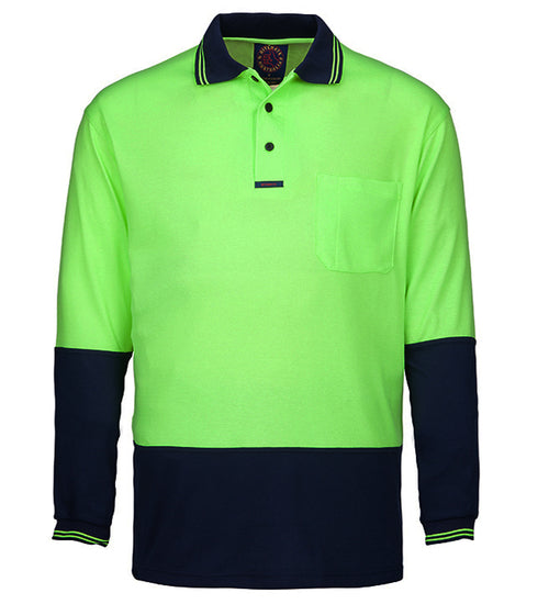 Hi Vis Polo L/S