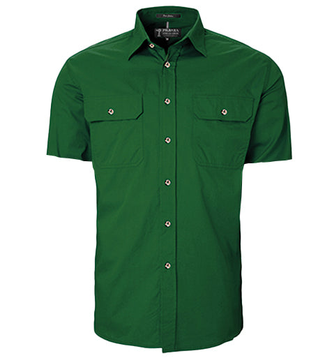 Men's Pilbara Open Front S/S Shirt