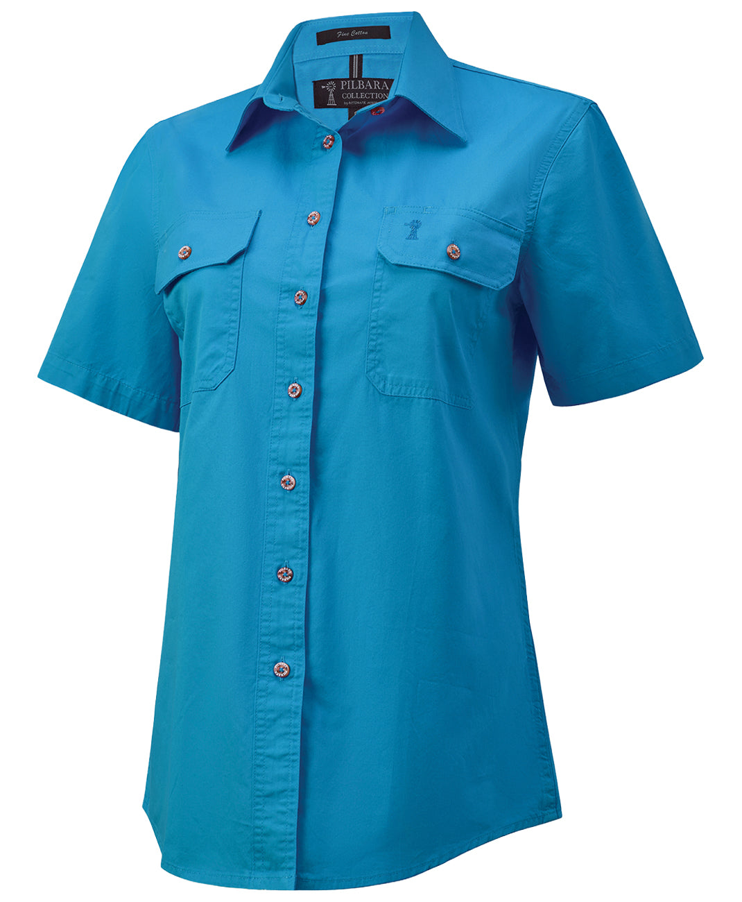 Women's Pilbara Open Front S/S Shirt