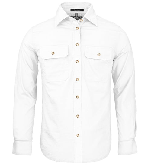 Women's Pilbara Open Front L/S Shirt